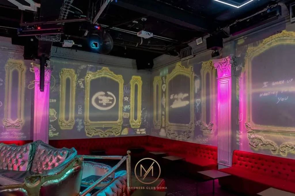 Antro Roma 2 — antro vintage con video mapping en la Roma (6)