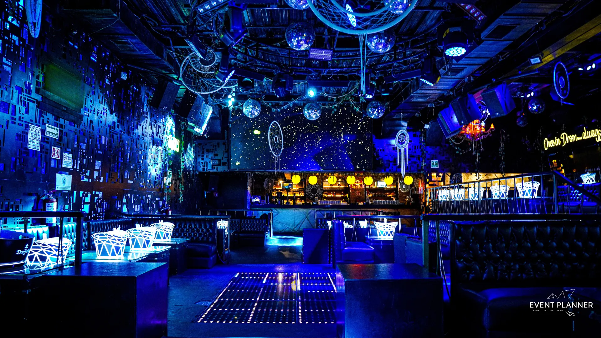antro san angel pista led