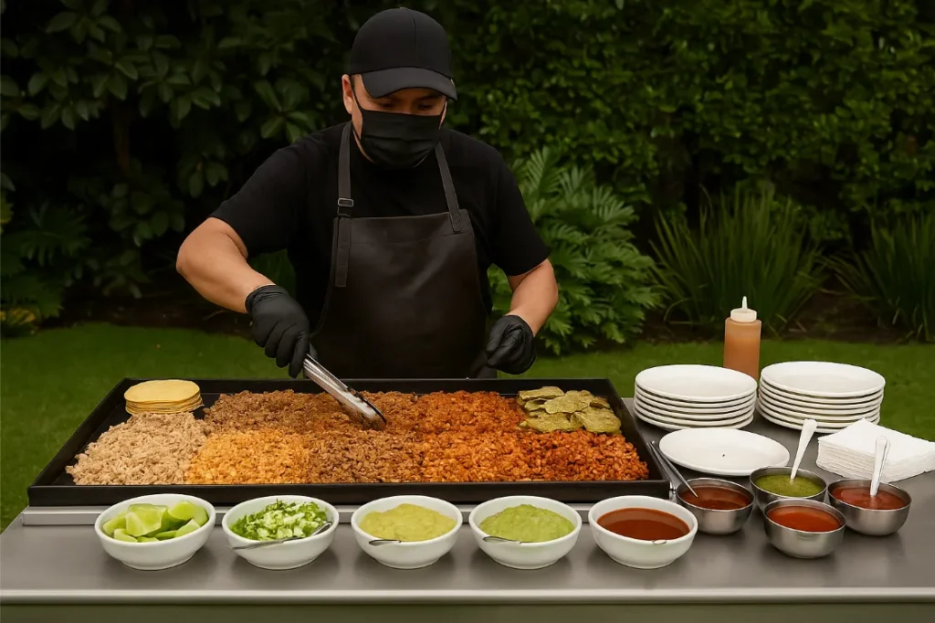 parrillada para eventos