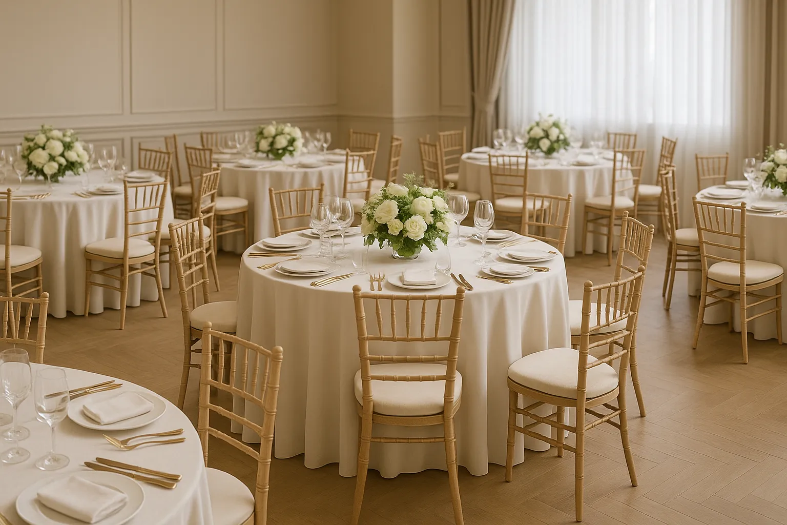 Renta de mobiliario para eventos en CDMX