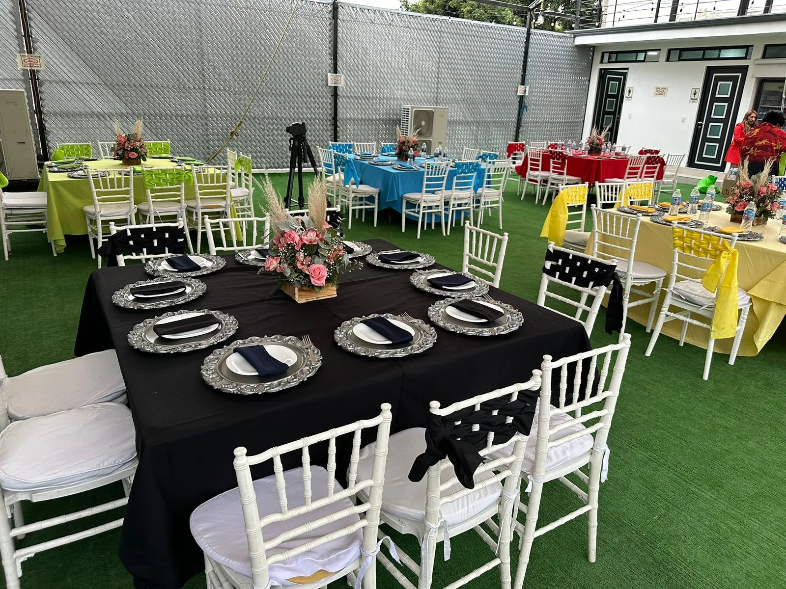 terraza narvarte montaje negro