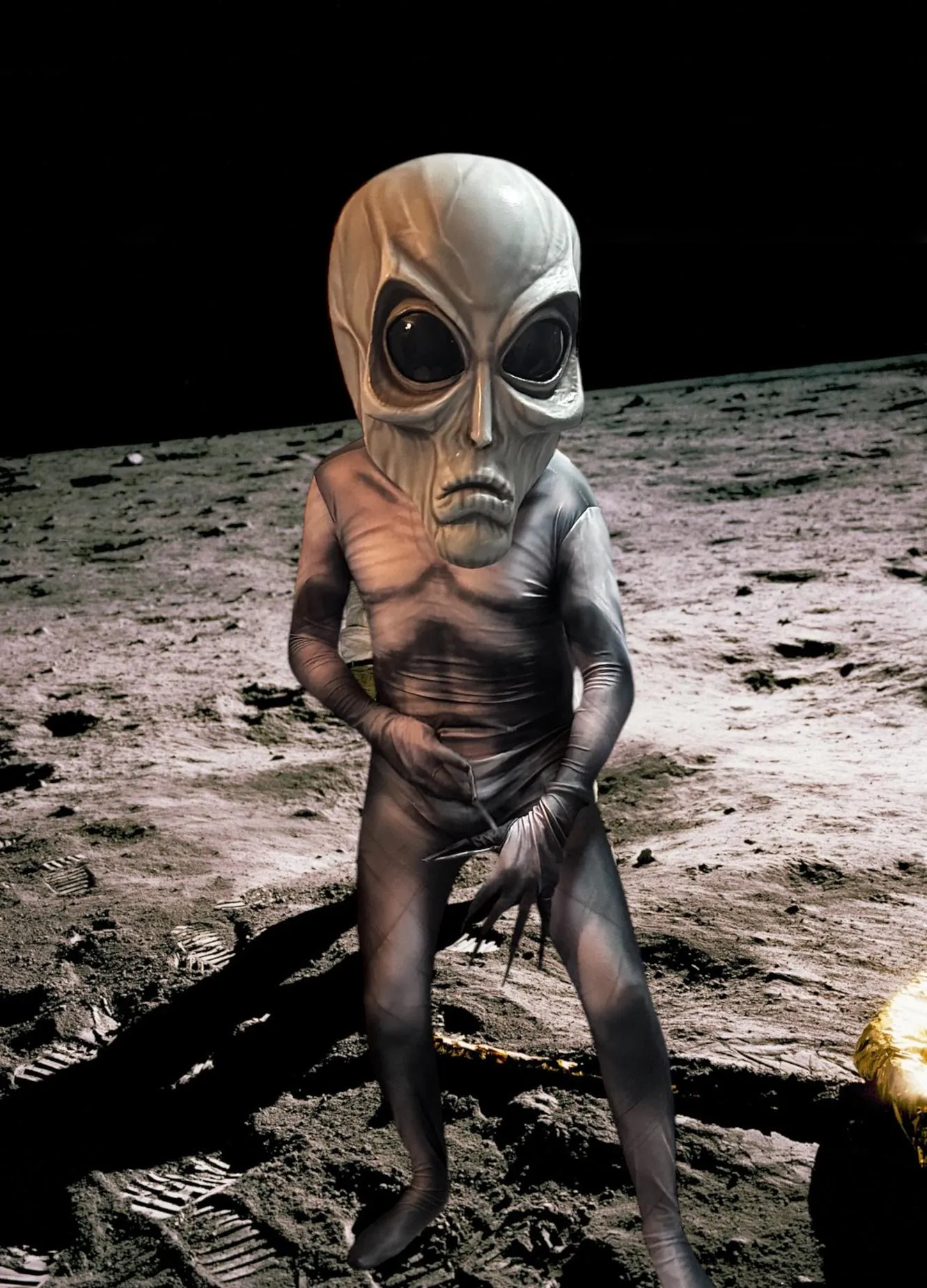 Alien cabezón para eventos en CDMX