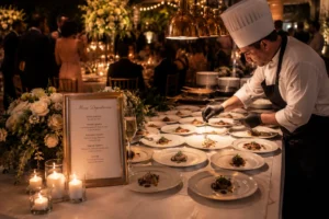 Catering y banquetes para bodas en CDMX con menú degustación