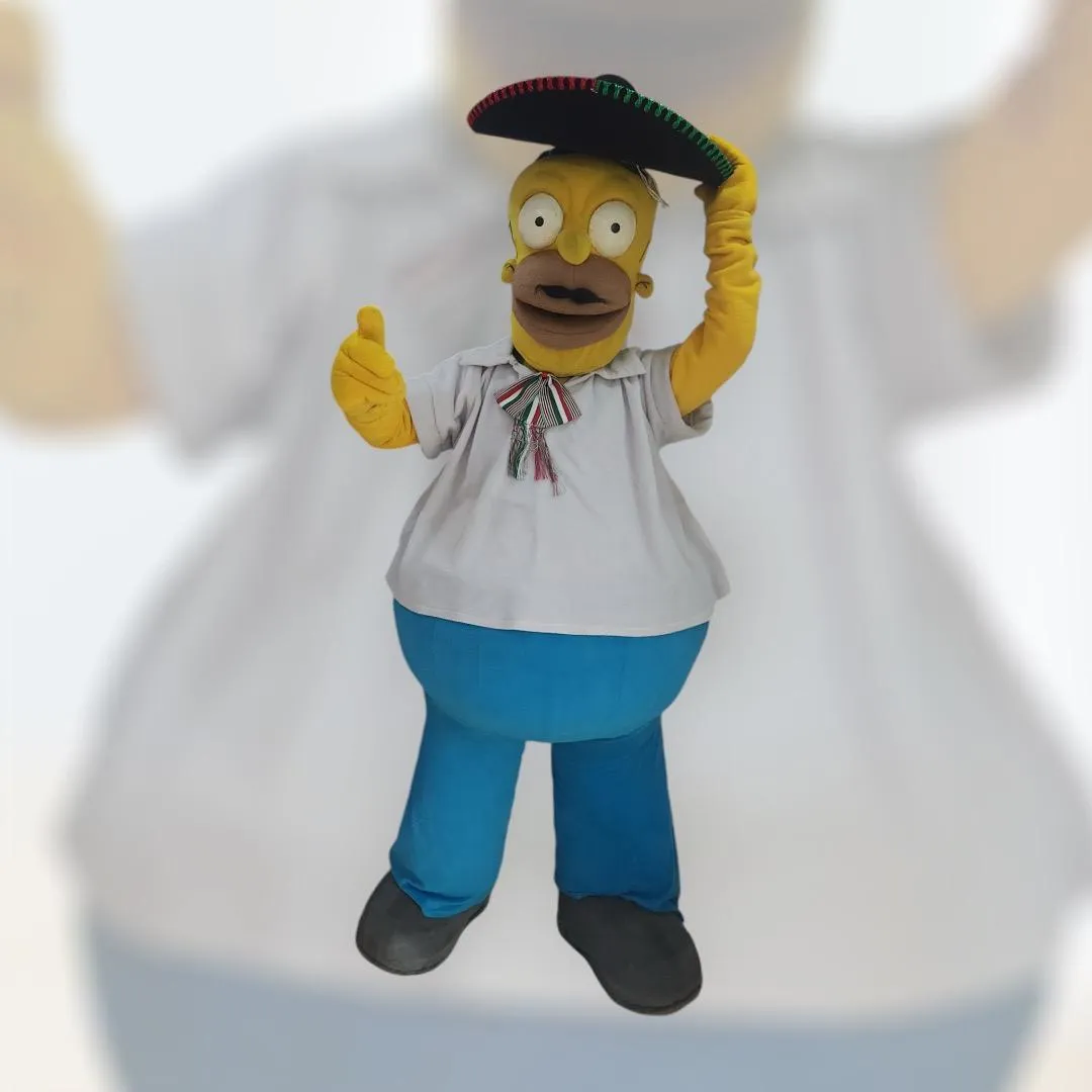 Homero Simpson cabezón para eventos en CDMX