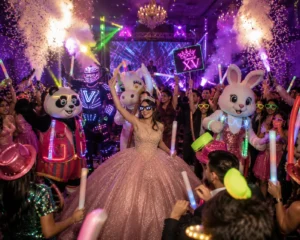 Hora loca para XV años en CDMX con botargas y batucada