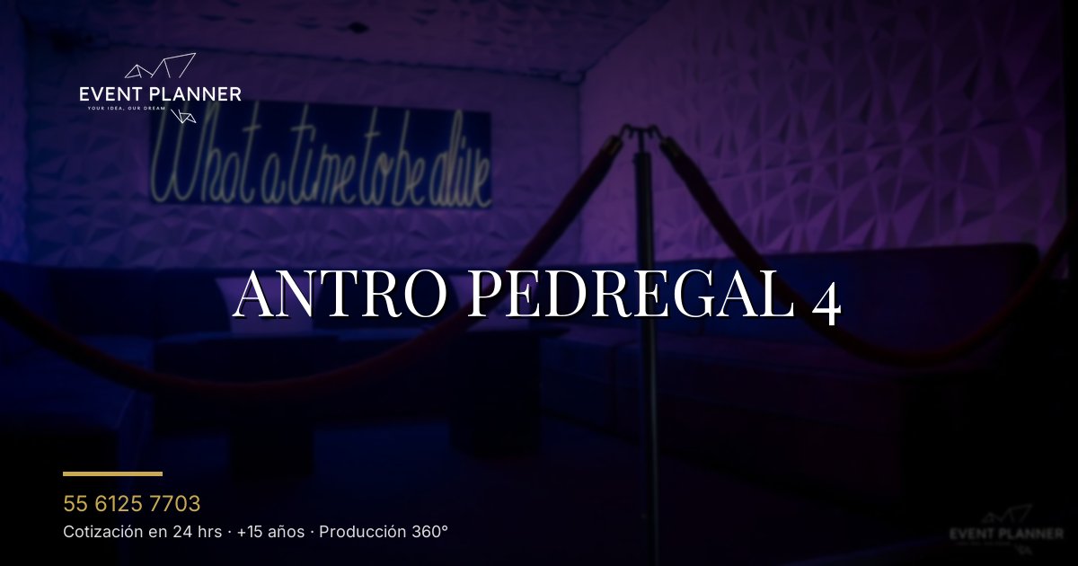 Antro vintage Pedregal 4 — 2 niveles Av Revolución