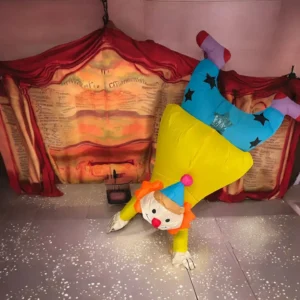 Payaso inflable cabezón para eventos en CDMX