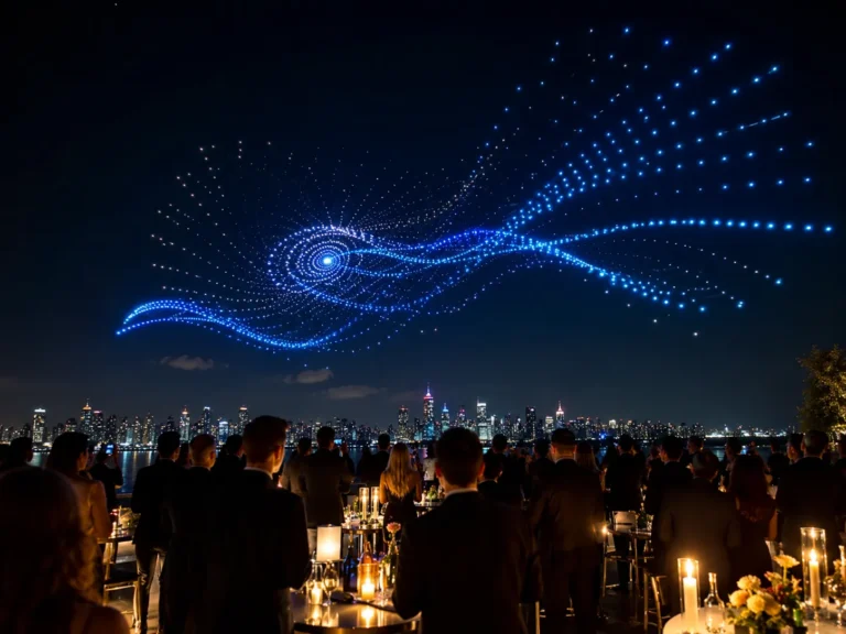 Drone show para eventos en CDMX 2026: casos premium y guía de contratación