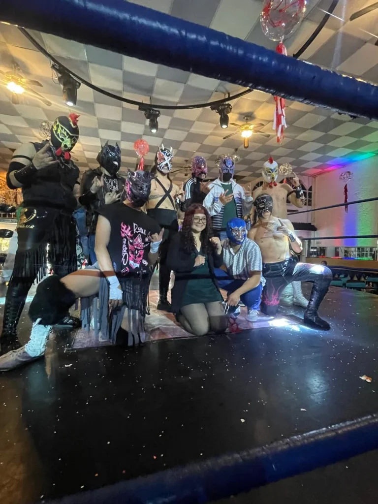 Funcion de lucha libre profesional para evento corporativo en CDMX