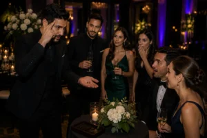 Mentalistas para eventos empresariales en CDMX — mentalista en plena demostración