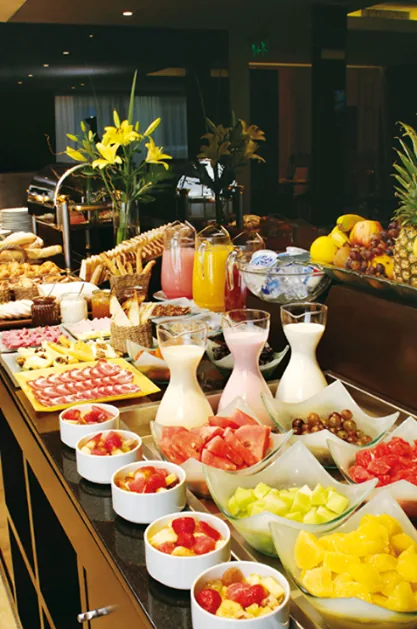 Buffet de desayuno para eventos y juntas en CDMX