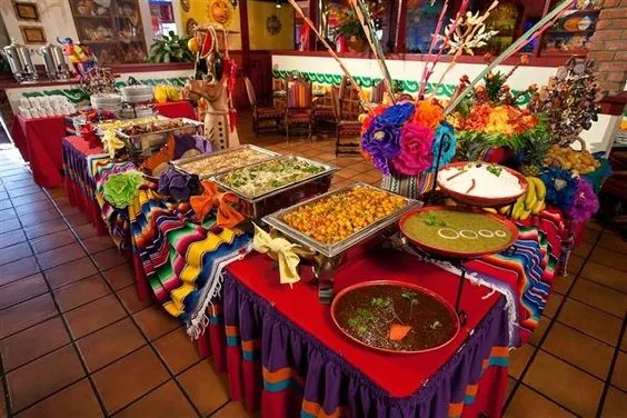 Buffet de menú mexicano para eventos en CDMX