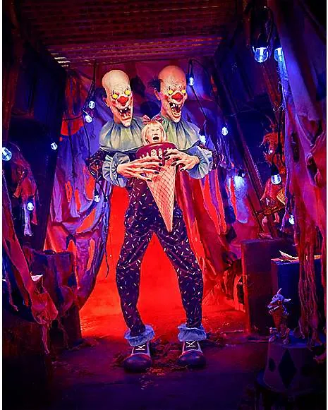 Animatrónico Two Scoops de 2.13 m para renta en eventos de Halloween en CDMX