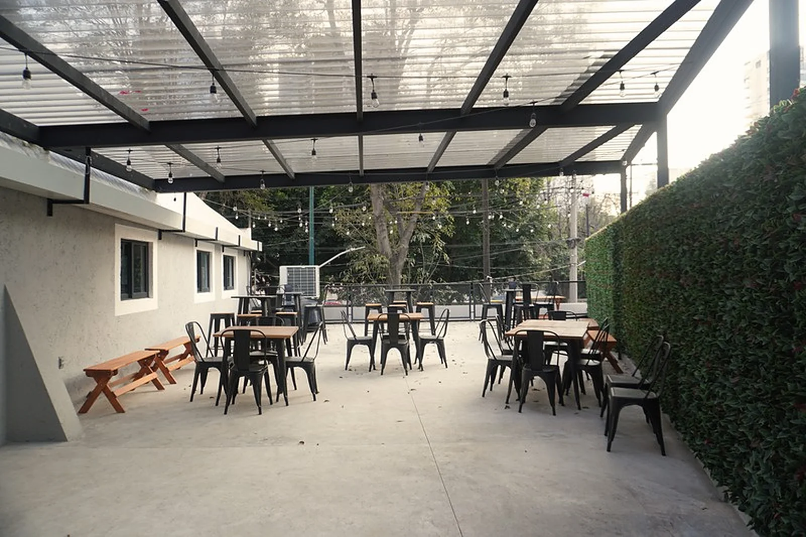 Área cubierta de Terraza Polanco 5